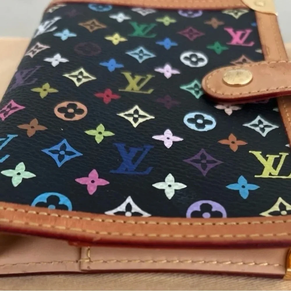 Louis Vuitton Murakami Noir Agenda Passport
